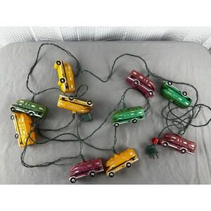 Vintage‎ Patio 17 String Lights Lidco Blow Mold Camper RV Back On The Road